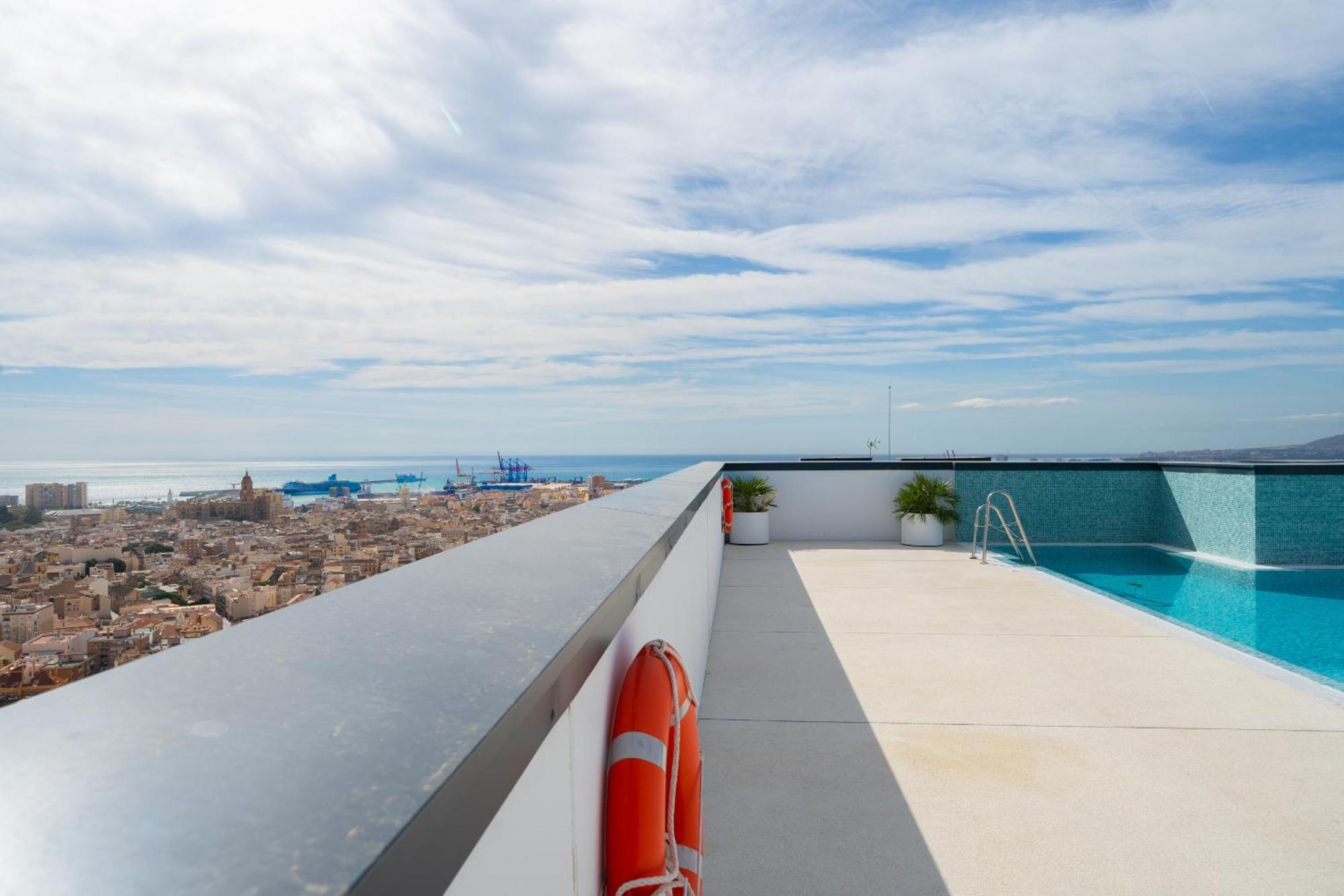 شقة Xpce Urban 3 Malaga Skyline - Parking Free المظهر الخارجي الصورة